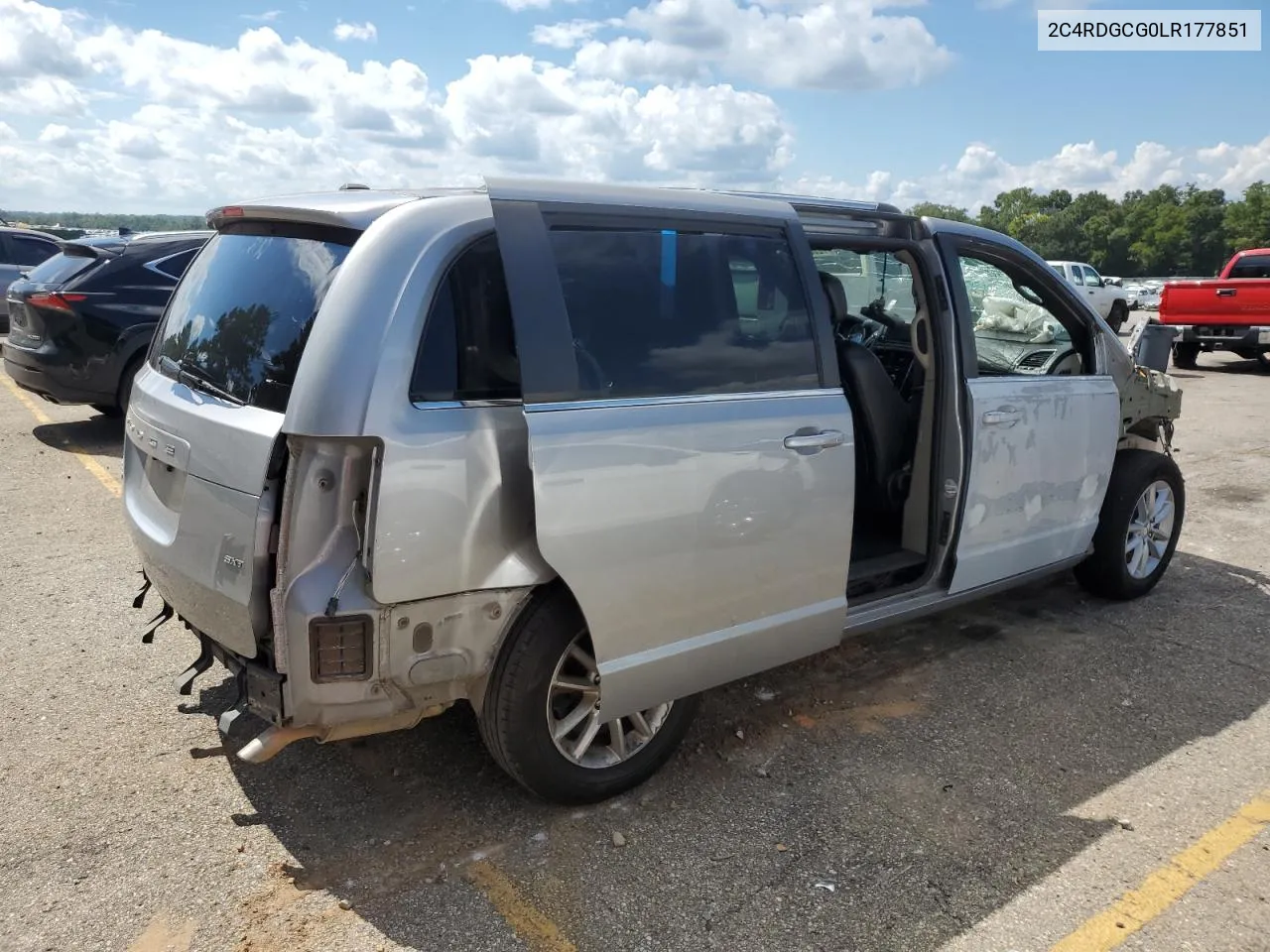 2020 Dodge Grand Caravan Sxt VIN: 2C4RDGCG0LR177851 Lot: 72650354