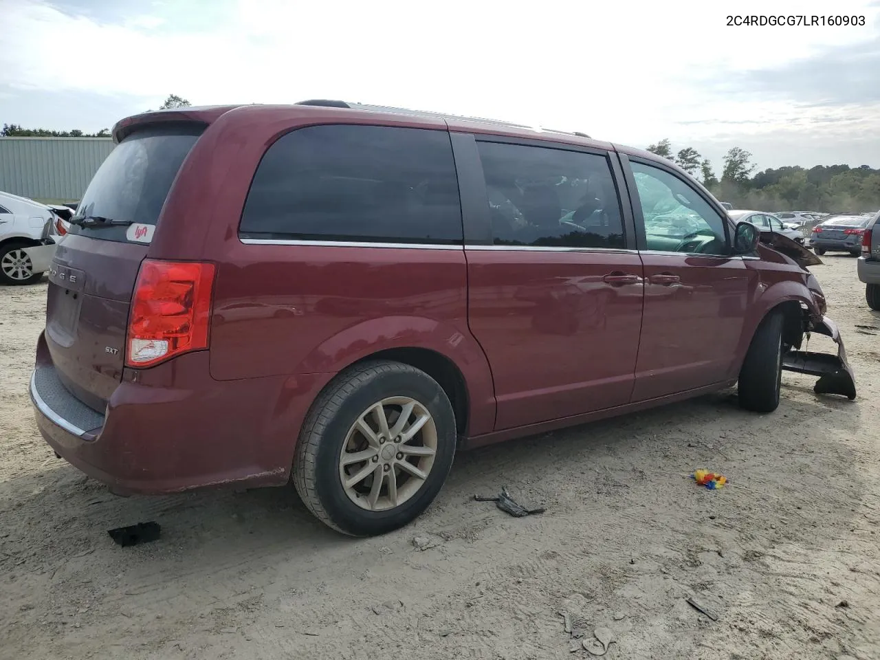 2C4RDGCG7LR160903 2020 Dodge Grand Caravan Sxt