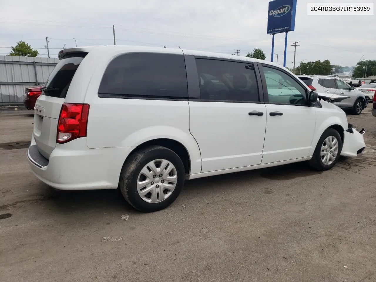 2C4RDGBG7LR183969 2020 Dodge Grand Caravan Se