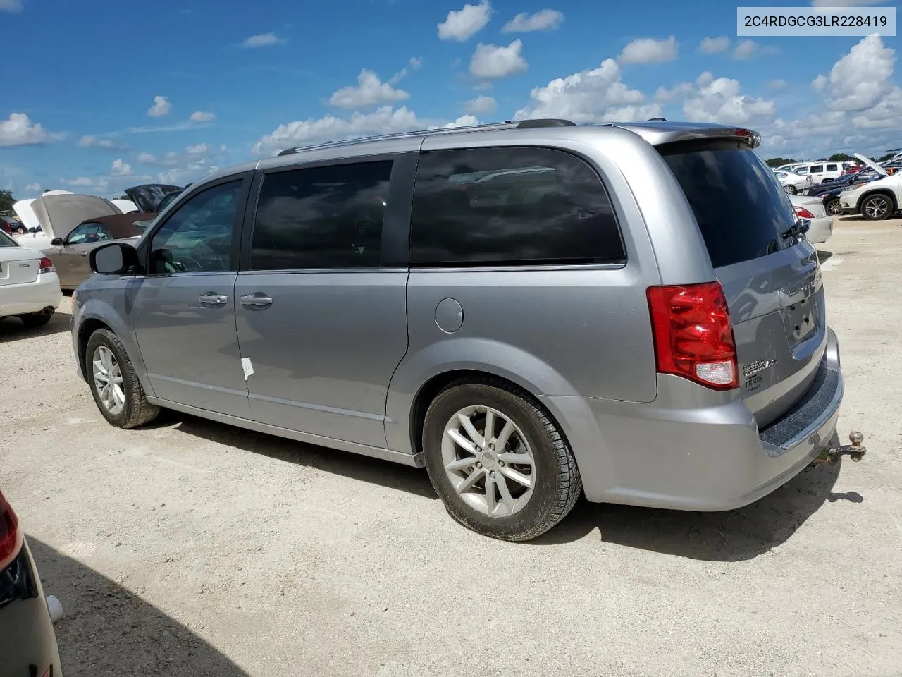 2020 Dodge Grand Caravan Sxt VIN: 2C4RDGCG3LR228419 Lot: 74021114