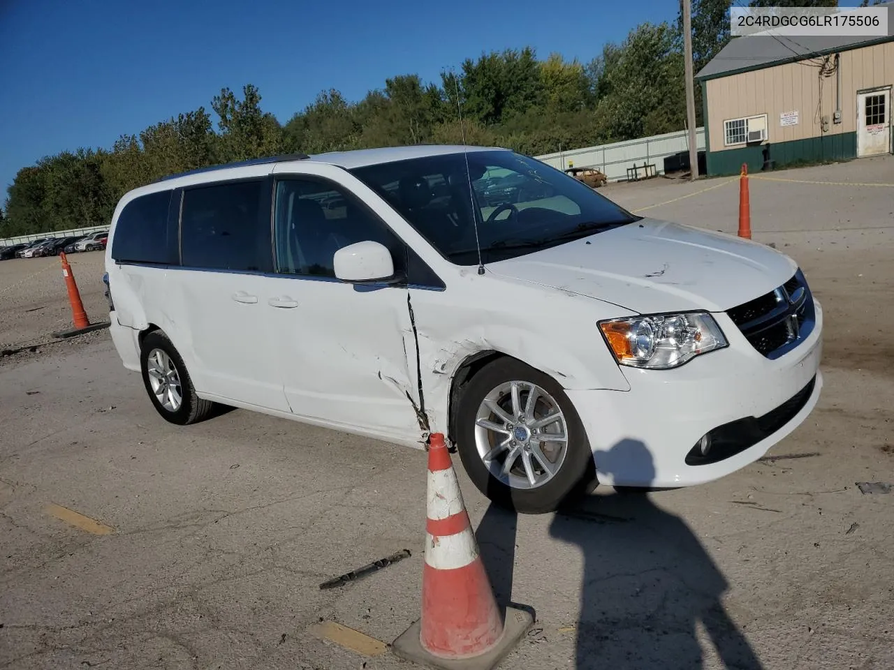 2020 Dodge Grand Caravan Sxt VIN: 2C4RDGCG6LR175506 Lot: 74268654