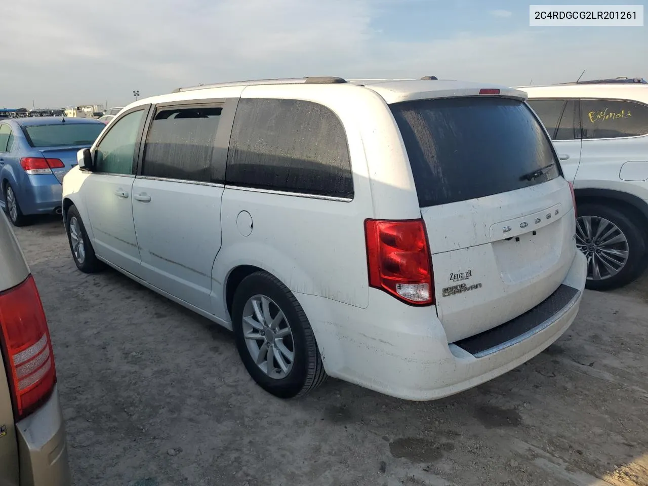 2020 Dodge Grand Caravan Sxt VIN: 2C4RDGCG2LR201261 Lot: 74537024