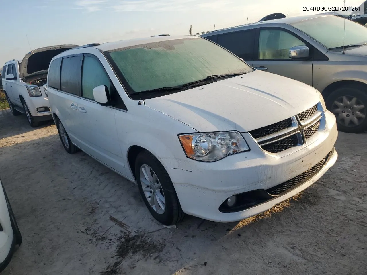 2020 Dodge Grand Caravan Sxt VIN: 2C4RDGCG2LR201261 Lot: 74537024