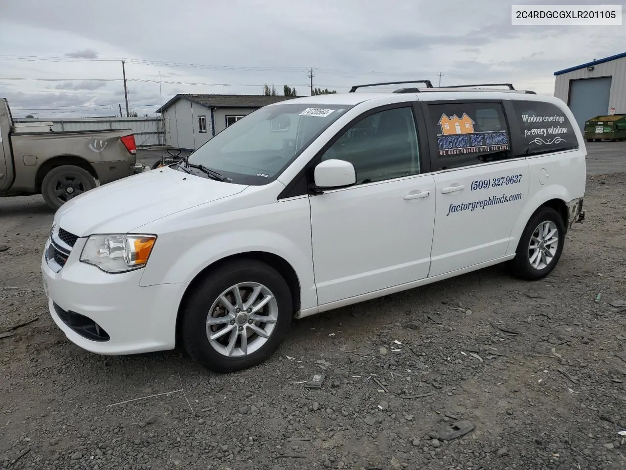 2020 Dodge Grand Caravan Sxt VIN: 2C4RDGCGXLR201105 Lot: 74720564