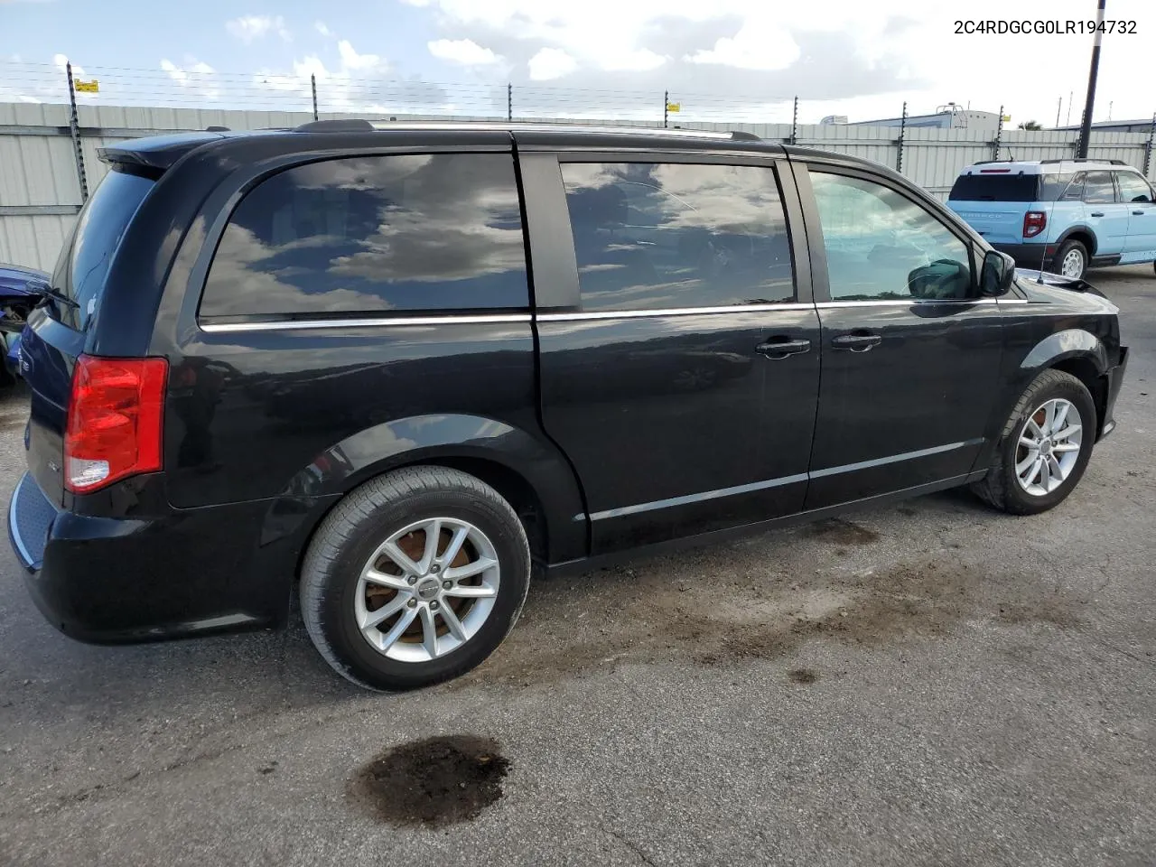 2020 Dodge Grand Caravan Sxt VIN: 2C4RDGCG0LR194732 Lot: 76816524