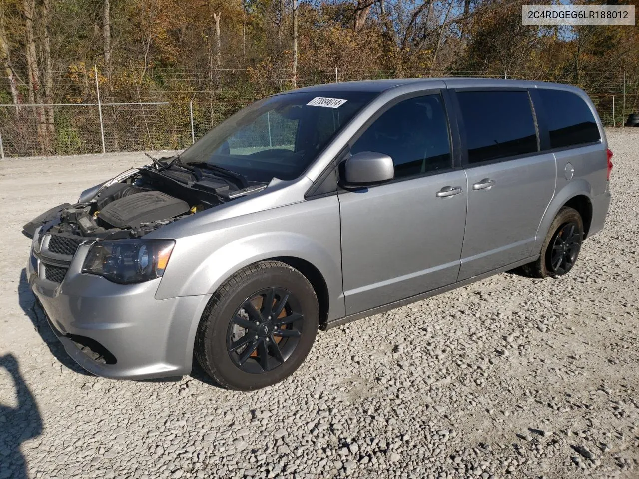 2020 Dodge Grand Caravan Gt VIN: 2C4RDGEG6LR188012 Lot: 77004614