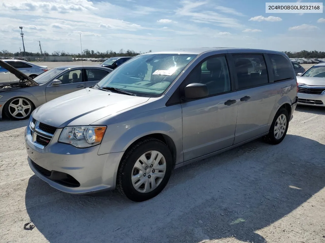 2020 Dodge Grand Caravan Se VIN: 2C4RDGBG0LR232168 Lot: 77526814