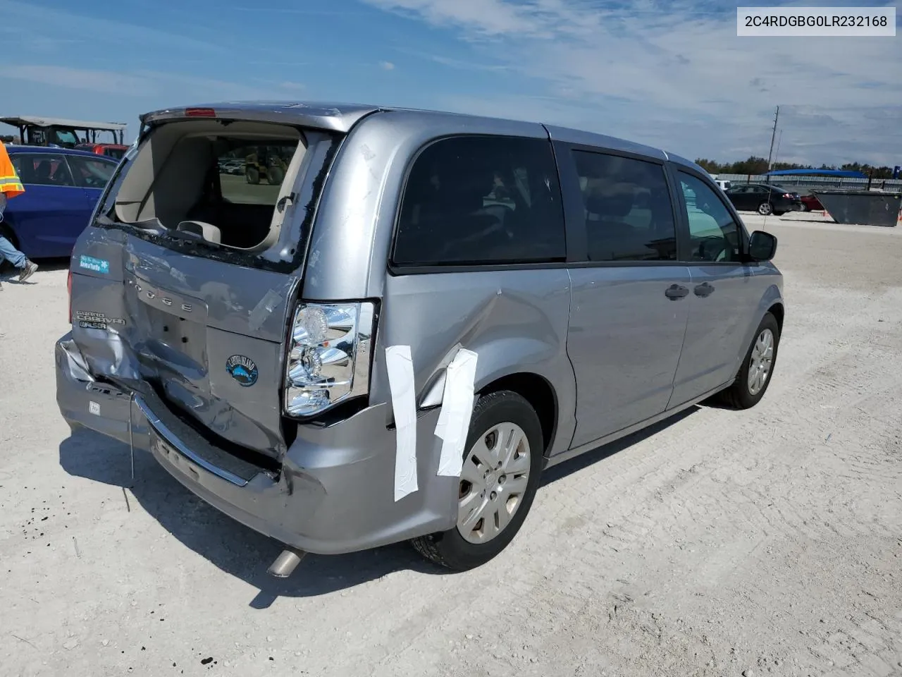 2020 Dodge Grand Caravan Se VIN: 2C4RDGBG0LR232168 Lot: 77526814