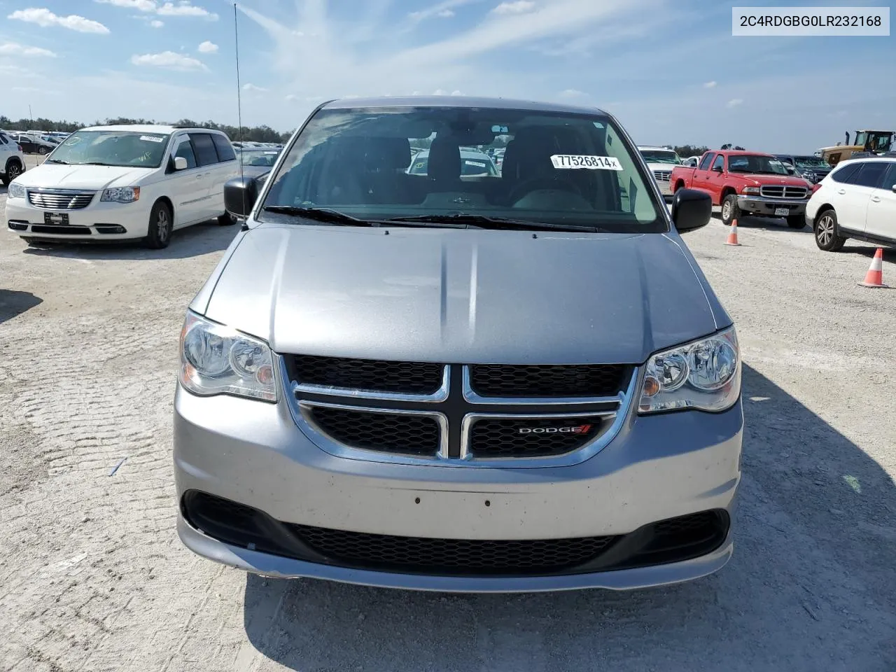 2020 Dodge Grand Caravan Se VIN: 2C4RDGBG0LR232168 Lot: 77526814