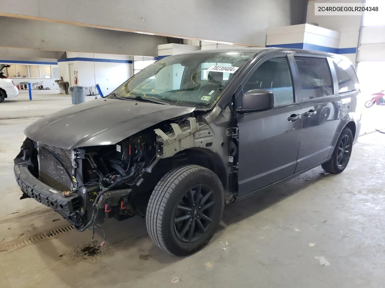 2020 Dodge Grand Caravan Gt VIN: 2C4RDGEG0LR204348 Lot: 78230404