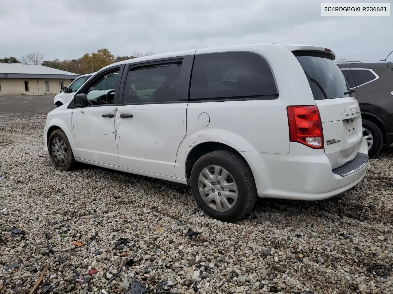 2020 Dodge Grand Caravan Se VIN: 2C4RDGBGXLR236681 Lot: 78794294