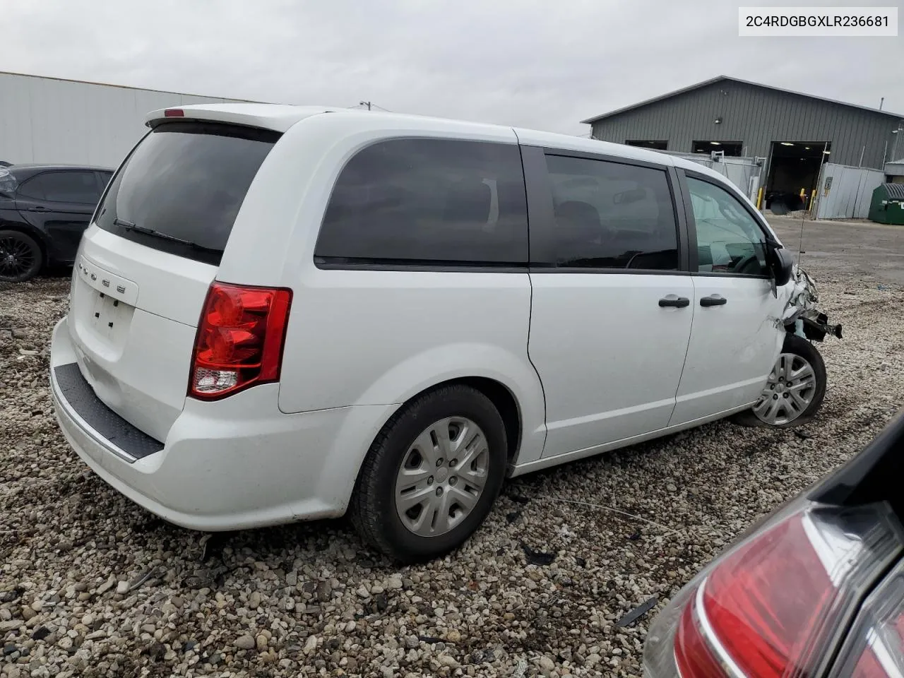 2020 Dodge Grand Caravan Se VIN: 2C4RDGBGXLR236681 Lot: 78794294