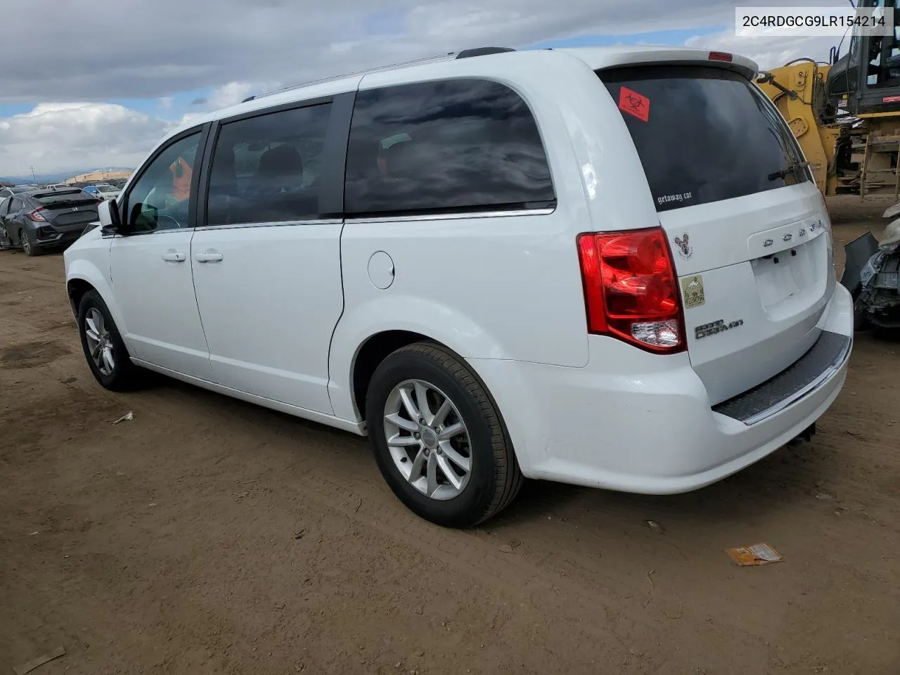 2020 Dodge Grand Caravan Sxt VIN: 2C4RDGCG9LR154214 Lot: 79280074