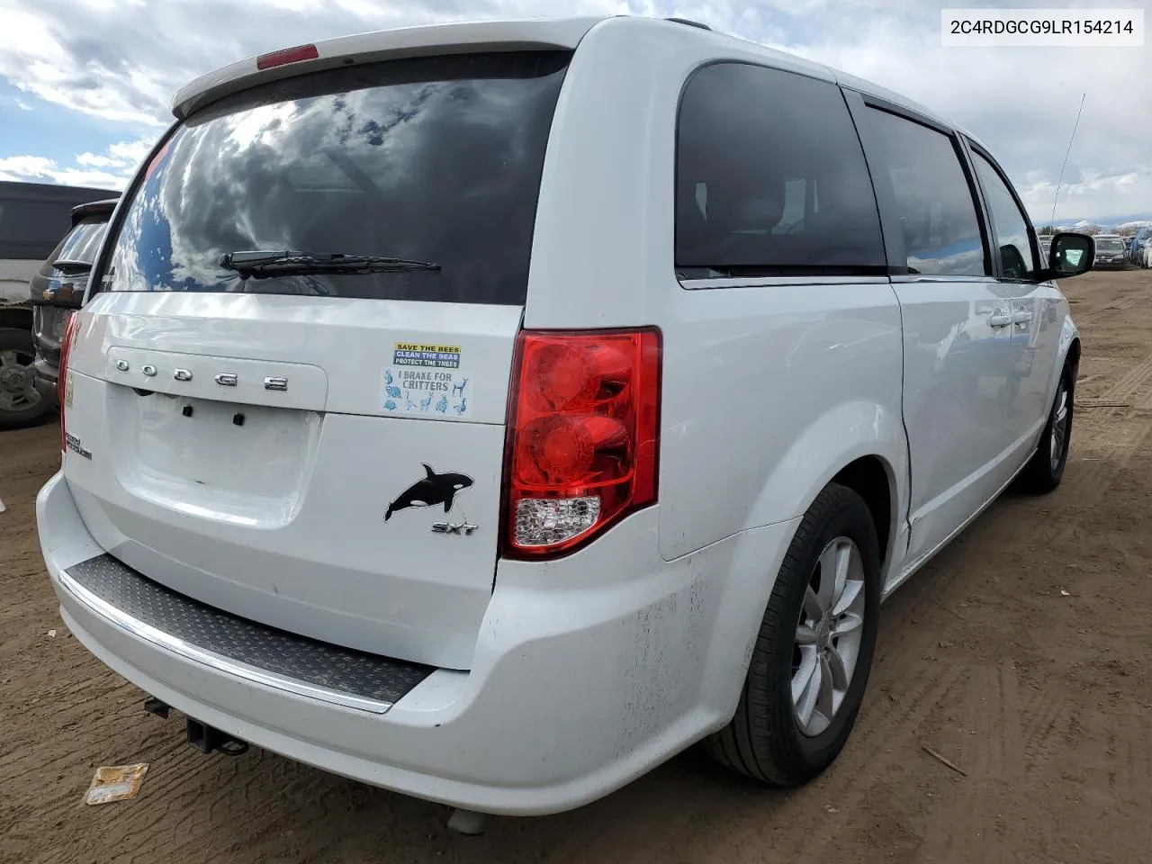 2020 Dodge Grand Caravan Sxt VIN: 2C4RDGCG9LR154214 Lot: 79280074