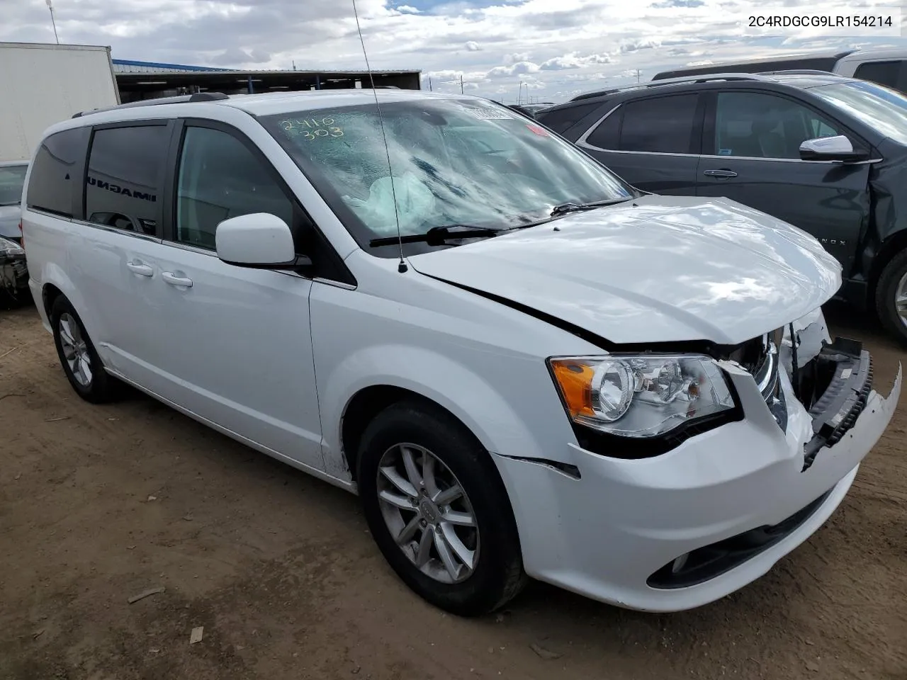 2020 Dodge Grand Caravan Sxt VIN: 2C4RDGCG9LR154214 Lot: 79280074