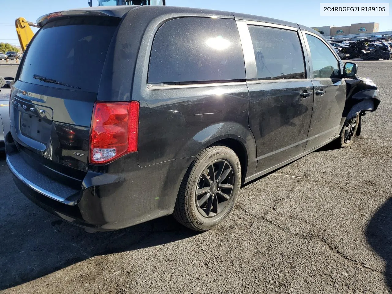 2020 Dodge Grand Caravan Gt VIN: 2C4RDGEG7LR189105 Lot: 79802654