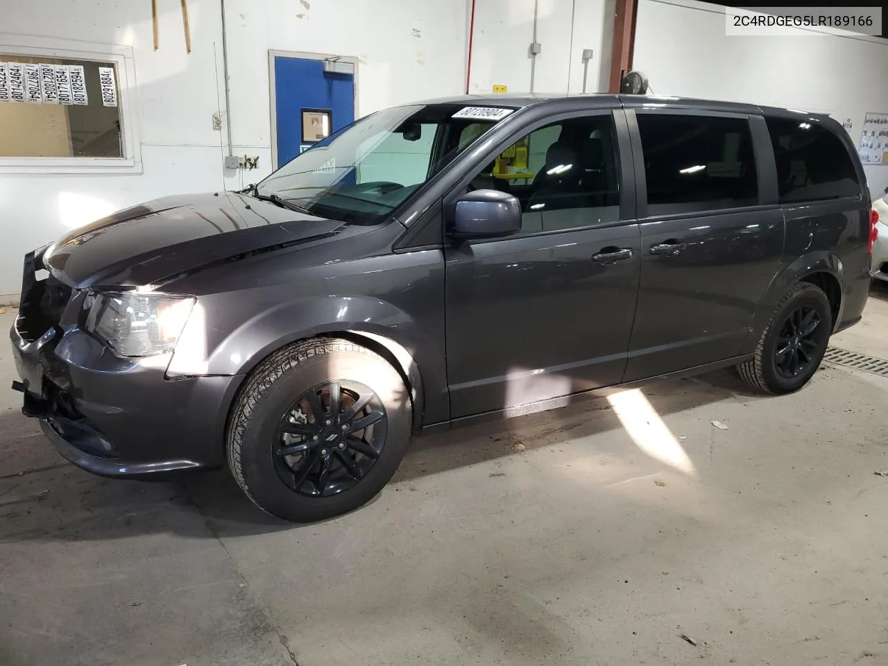 2020 Dodge Grand Caravan Gt VIN: 2C4RDGEG5LR189166 Lot: 80120904