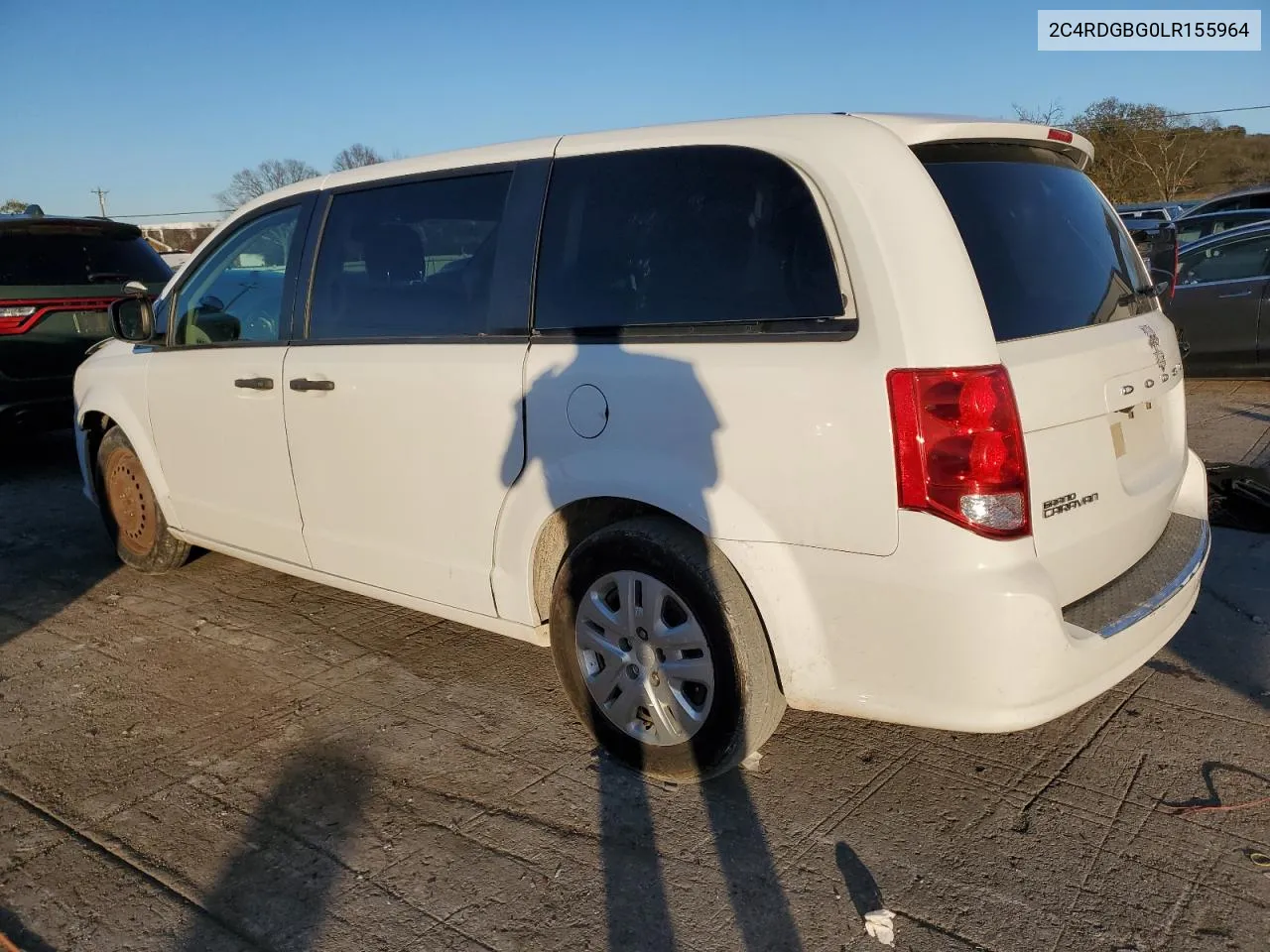 2020 Dodge Grand Caravan Se VIN: 2C4RDGBG0LR155964 Lot: 80457024