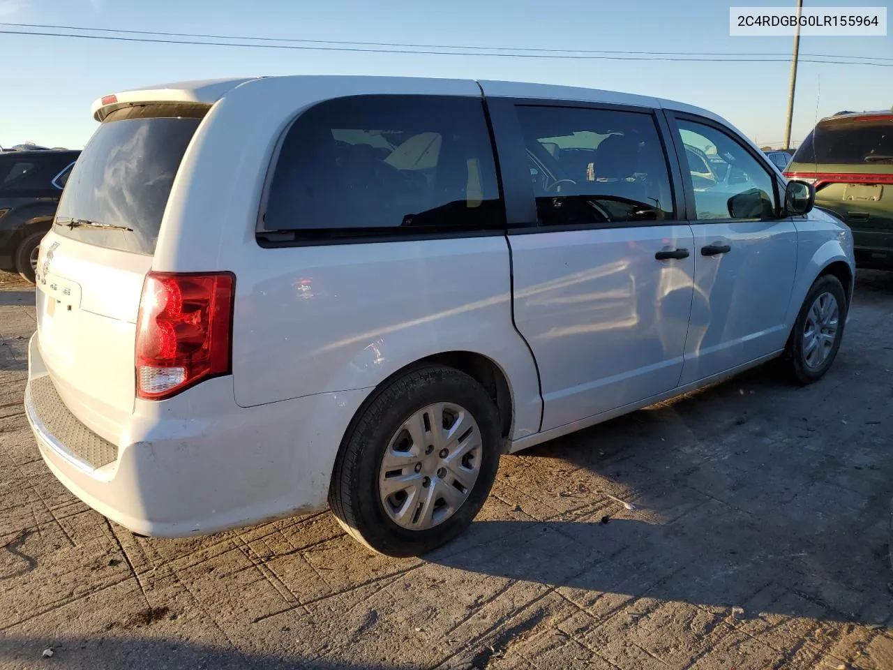 2020 Dodge Grand Caravan Se VIN: 2C4RDGBG0LR155964 Lot: 80457024