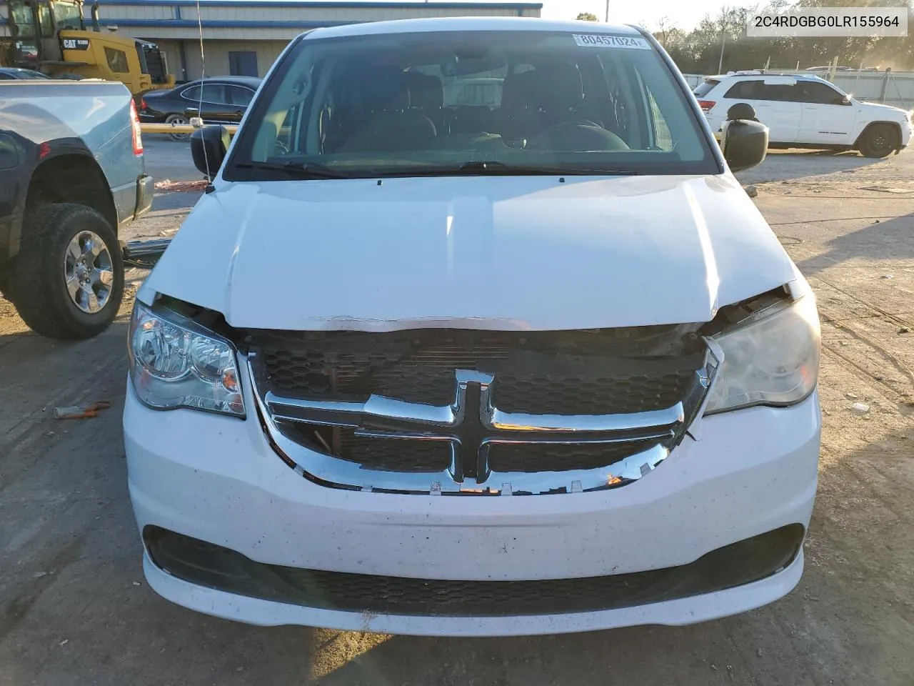 2020 Dodge Grand Caravan Se VIN: 2C4RDGBG0LR155964 Lot: 80457024