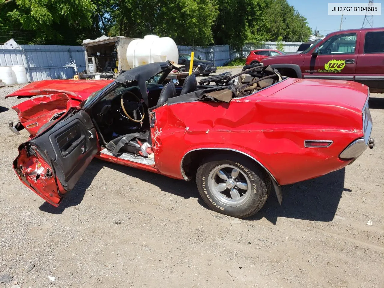 1971 Dodge Challenger VIN: JH27G1B104685 Lot: 59392914