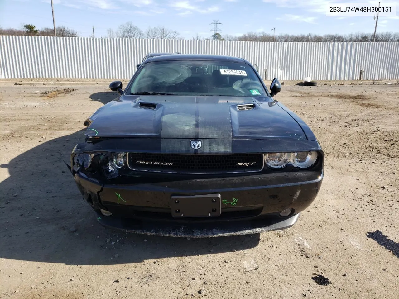 2B3LJ74W48H300151 2008 Dodge Challenger Srt-8