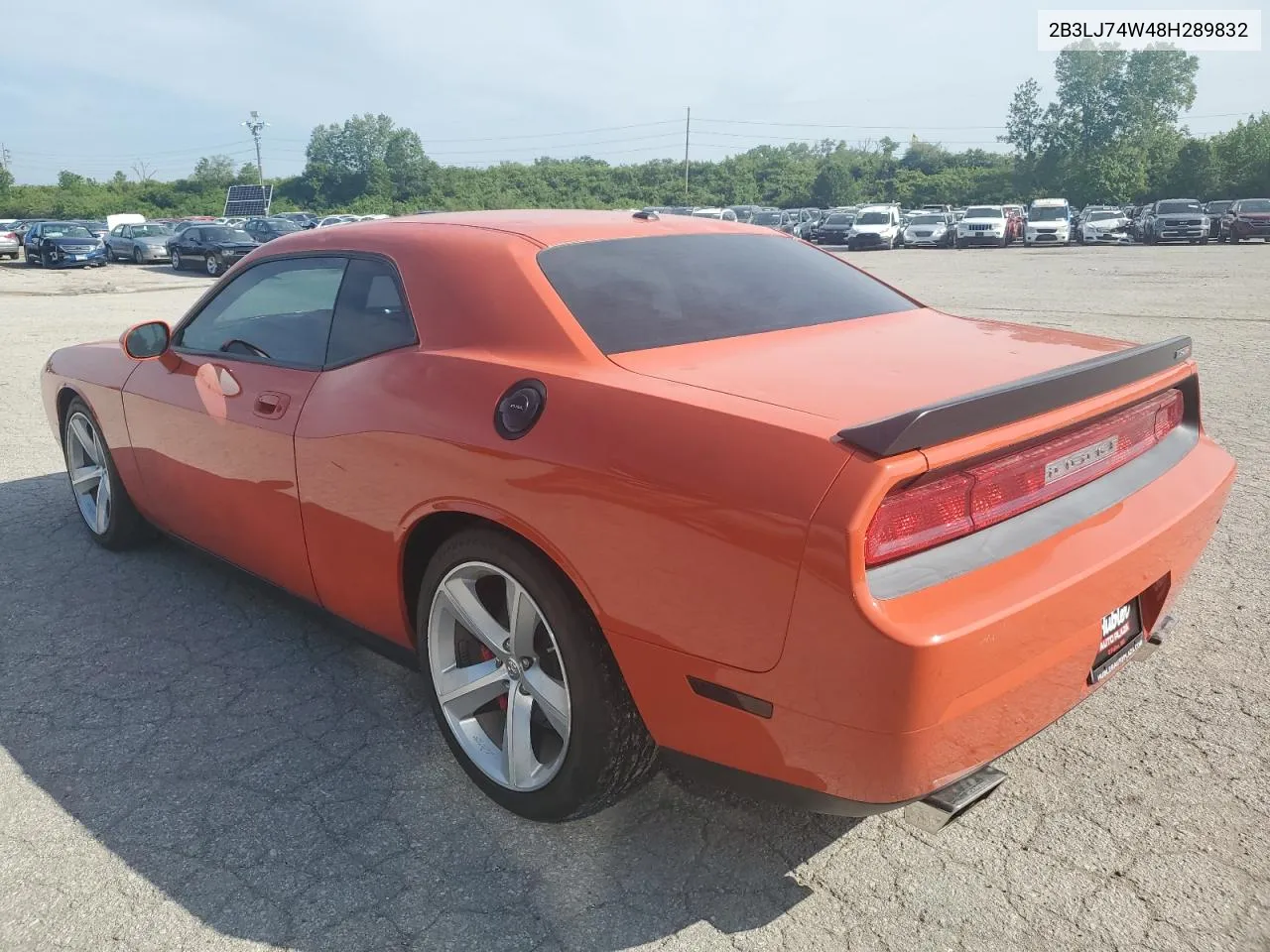 2008 Dodge Challenger Srt-8 VIN: 2B3LJ74W48H289832 Lot: 53681784