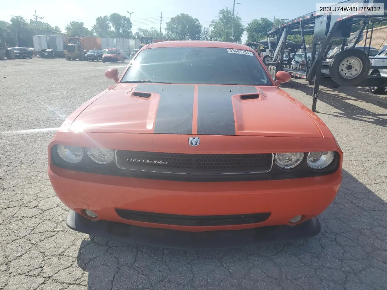 2008 Dodge Challenger Srt-8 VIN: 2B3LJ74W48H289832 Lot: 53681784