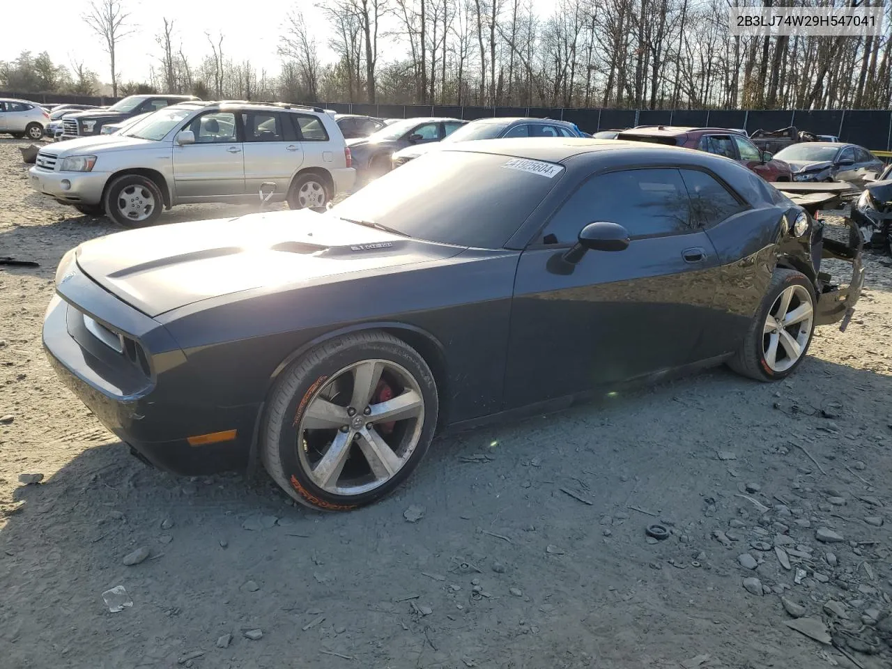 2B3LJ74W29H547041 2009 Dodge Challenger Srt-8