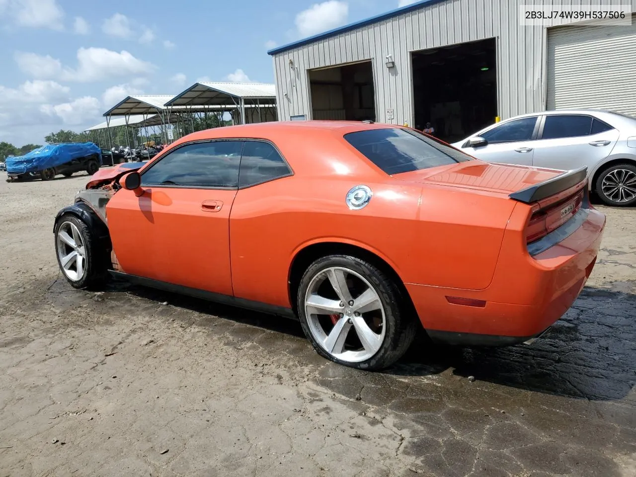 2009 Dodge Challenger Srt-8 VIN: 2B3LJ74W39H537506 Lot: 53835594