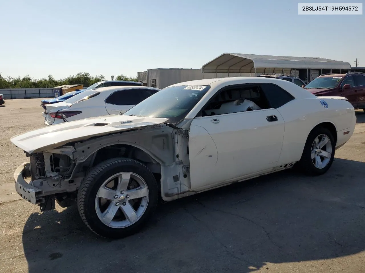 2009 Dodge Challenger R/T VIN: 2B3LJ54T19H594572 Lot: 62955124