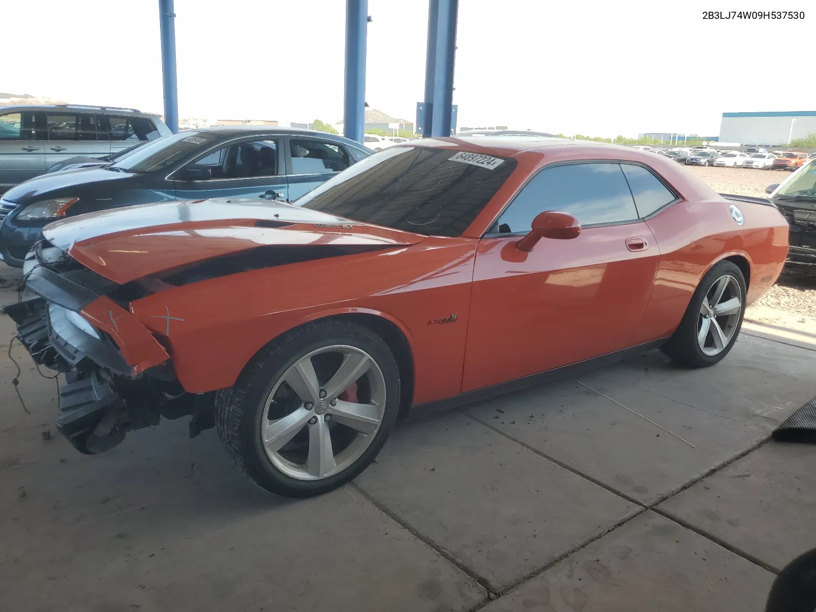 2009 Dodge Challenger Srt-8 VIN: 2B3LJ74W09H537530 Lot: 64897224