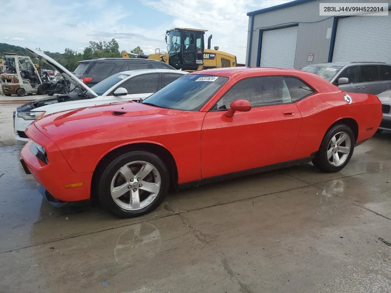 2009 Dodge Challenger Se VIN: 2B3LJ44V99H522014 Lot: 65237624