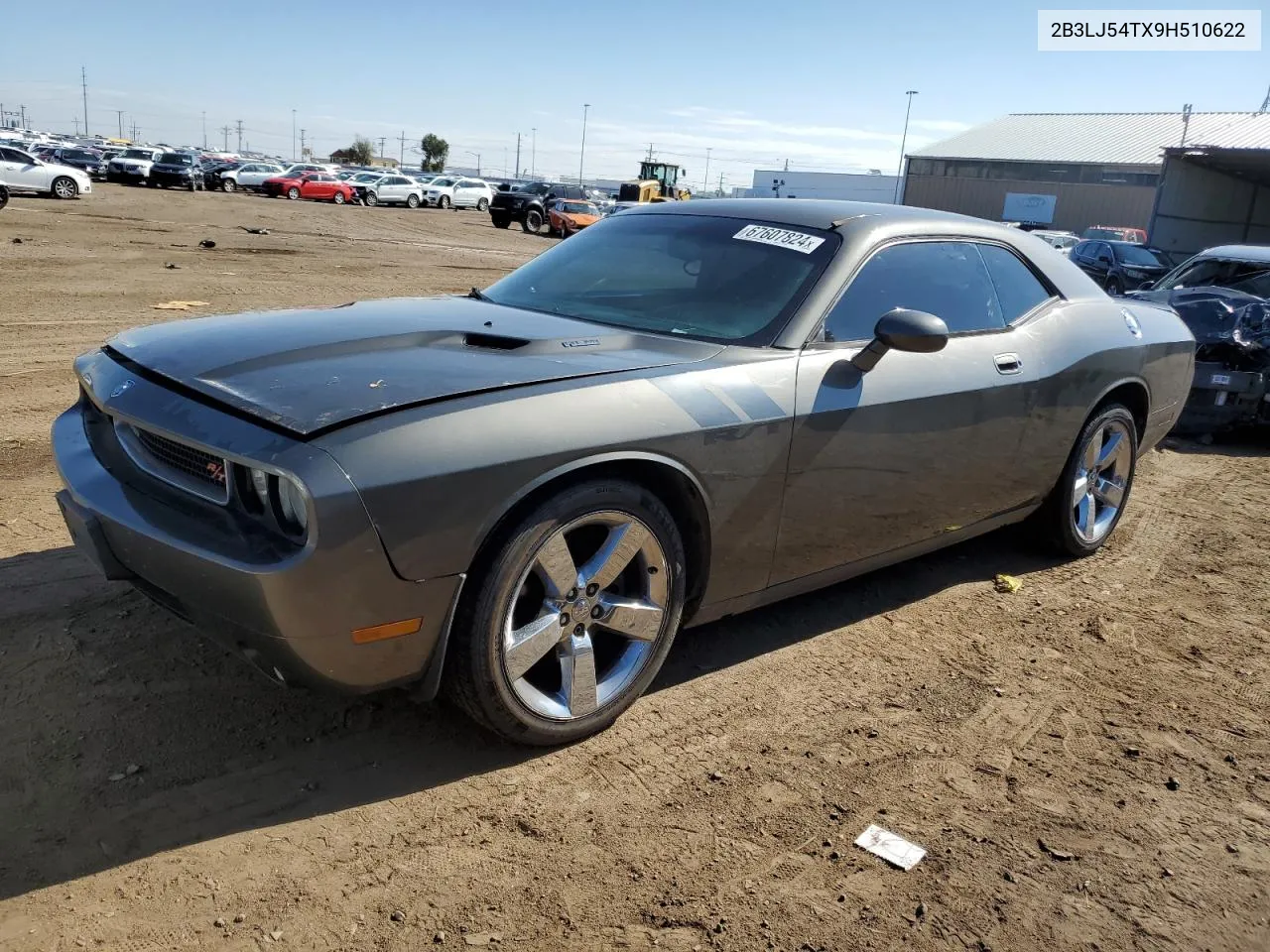 2009 Dodge Challenger R/T VIN: 2B3LJ54TX9H510622 Lot: 67607824