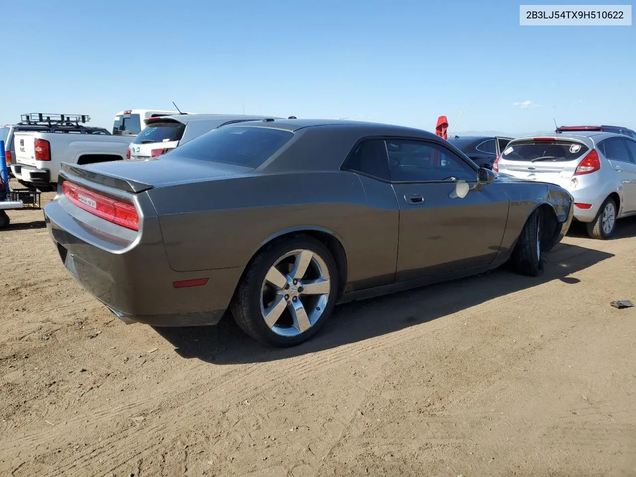 2009 Dodge Challenger R/T VIN: 2B3LJ54TX9H510622 Lot: 67607824