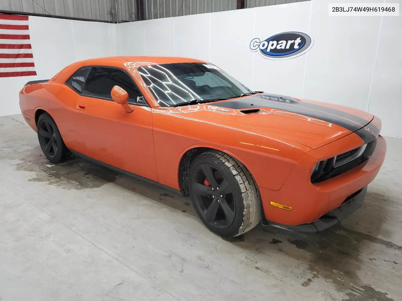 2009 Dodge Challenger Srt-8 VIN: 2B3LJ74W49H619468 Lot: 68078844