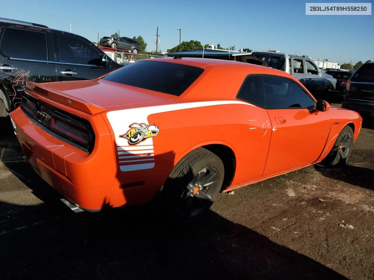 2009 Dodge Challenger R/T VIN: 2B3LJ54T89H558250 Lot: 68431264