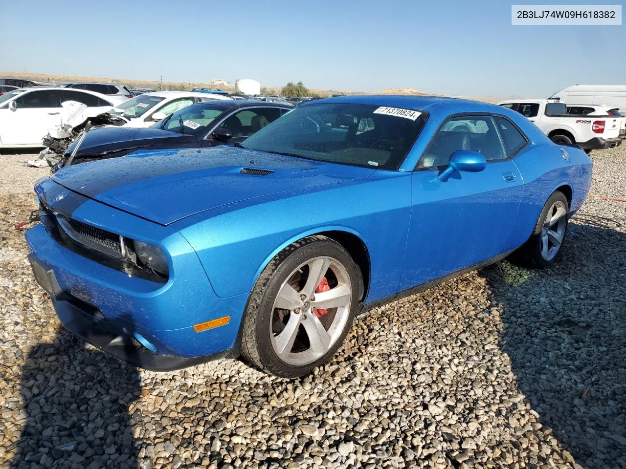 2009 Dodge Challenger Srt-8 VIN: 2B3LJ74W09H618382 Lot: 71370824