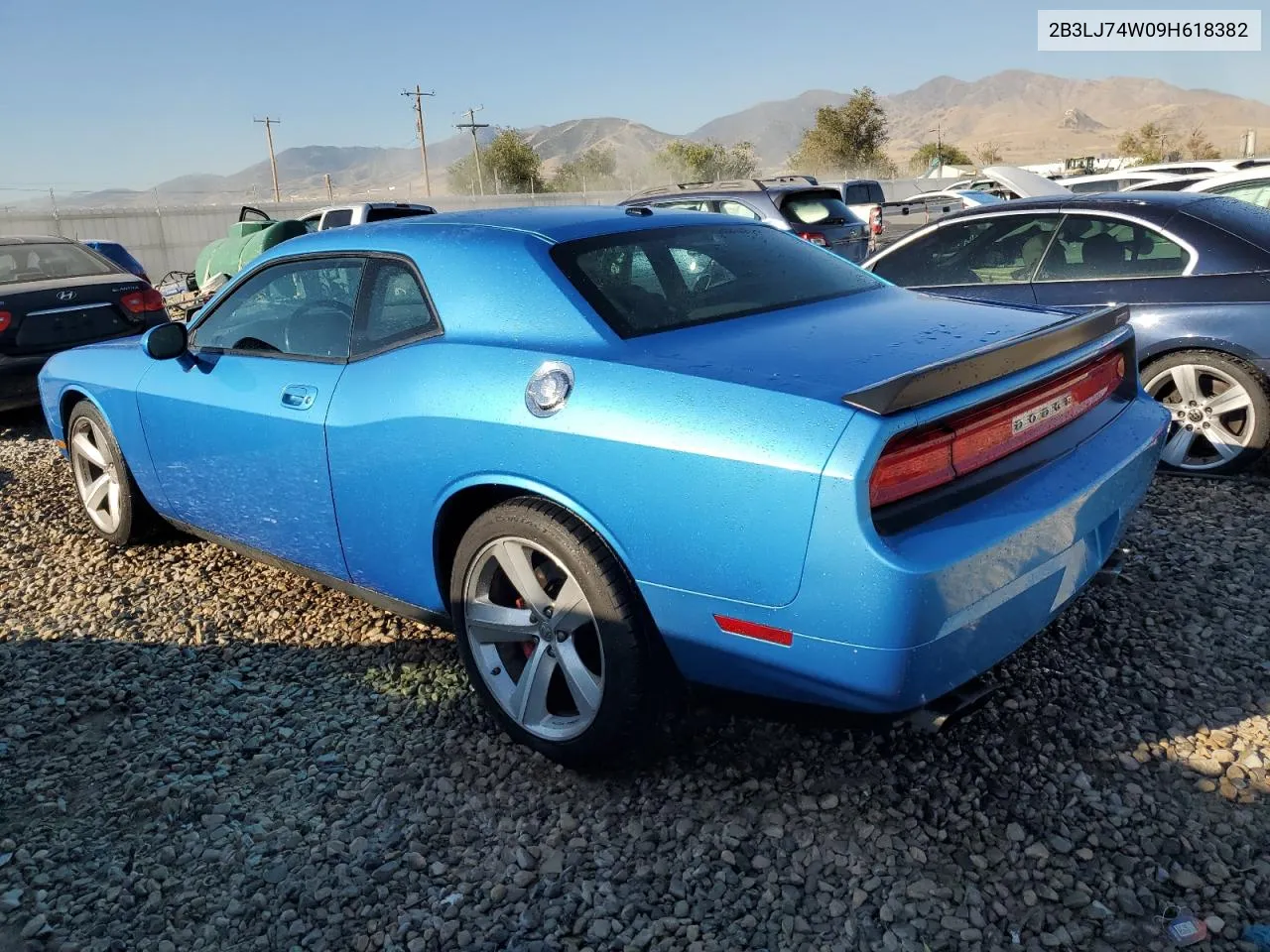 2B3LJ74W09H618382 2009 Dodge Challenger Srt-8