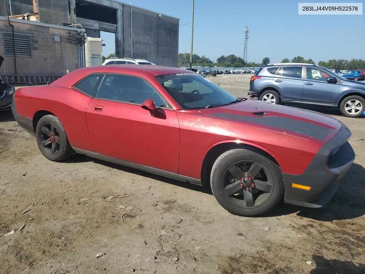 2009 Dodge Challenger Se VIN: 2B3LJ44V09H522578 Lot: 71473324