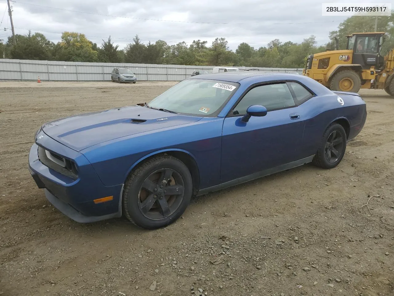 2009 Dodge Challenger R/T VIN: 2B3LJ54T59H593117 Lot: 71909354