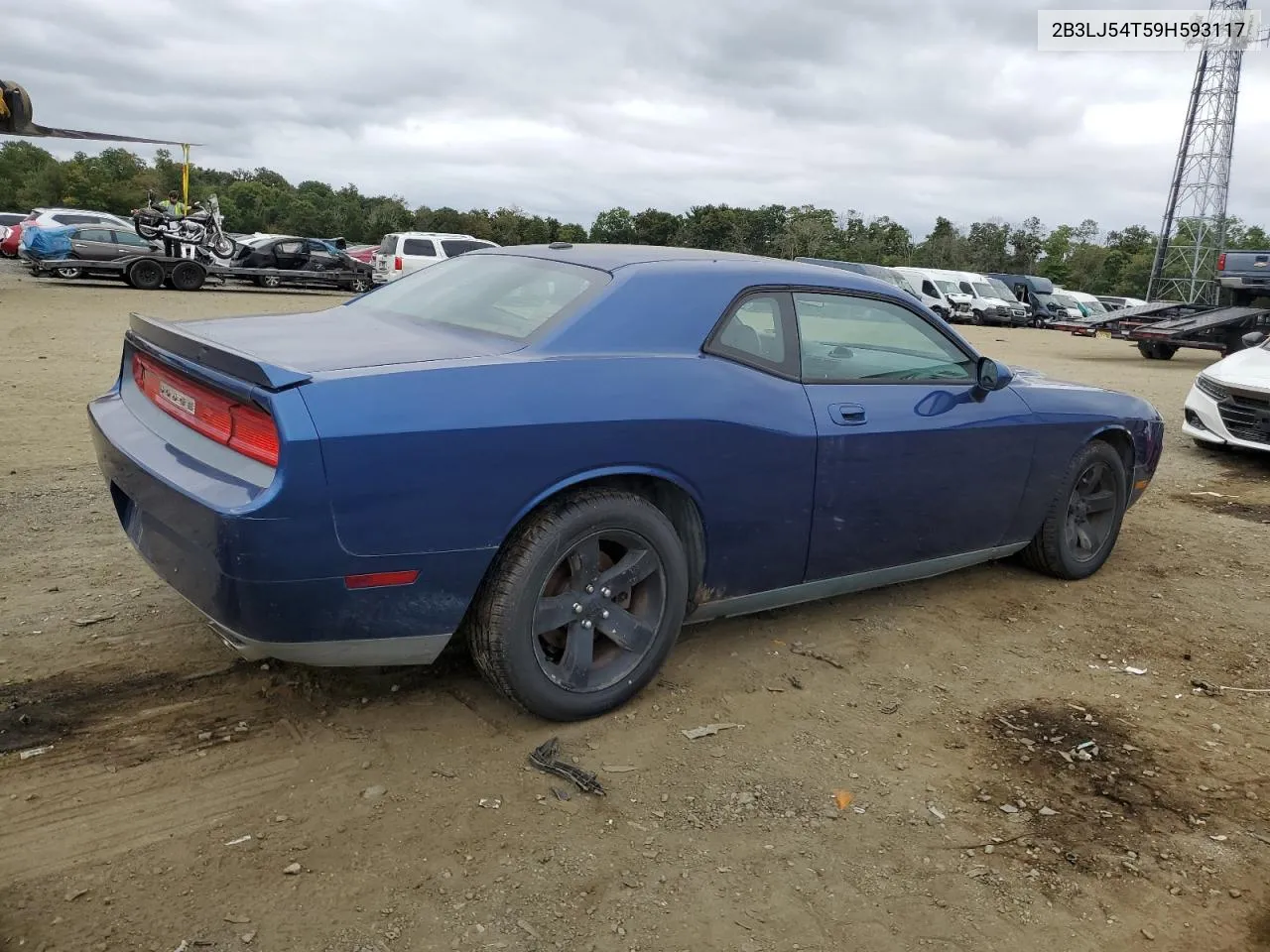 2009 Dodge Challenger R/T VIN: 2B3LJ54T59H593117 Lot: 71909354