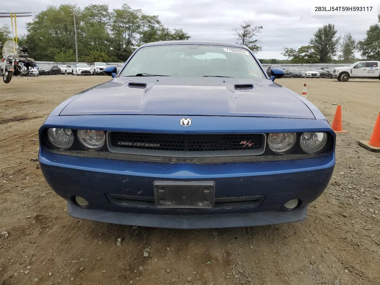 2009 Dodge Challenger R/T VIN: 2B3LJ54T59H593117 Lot: 71909354