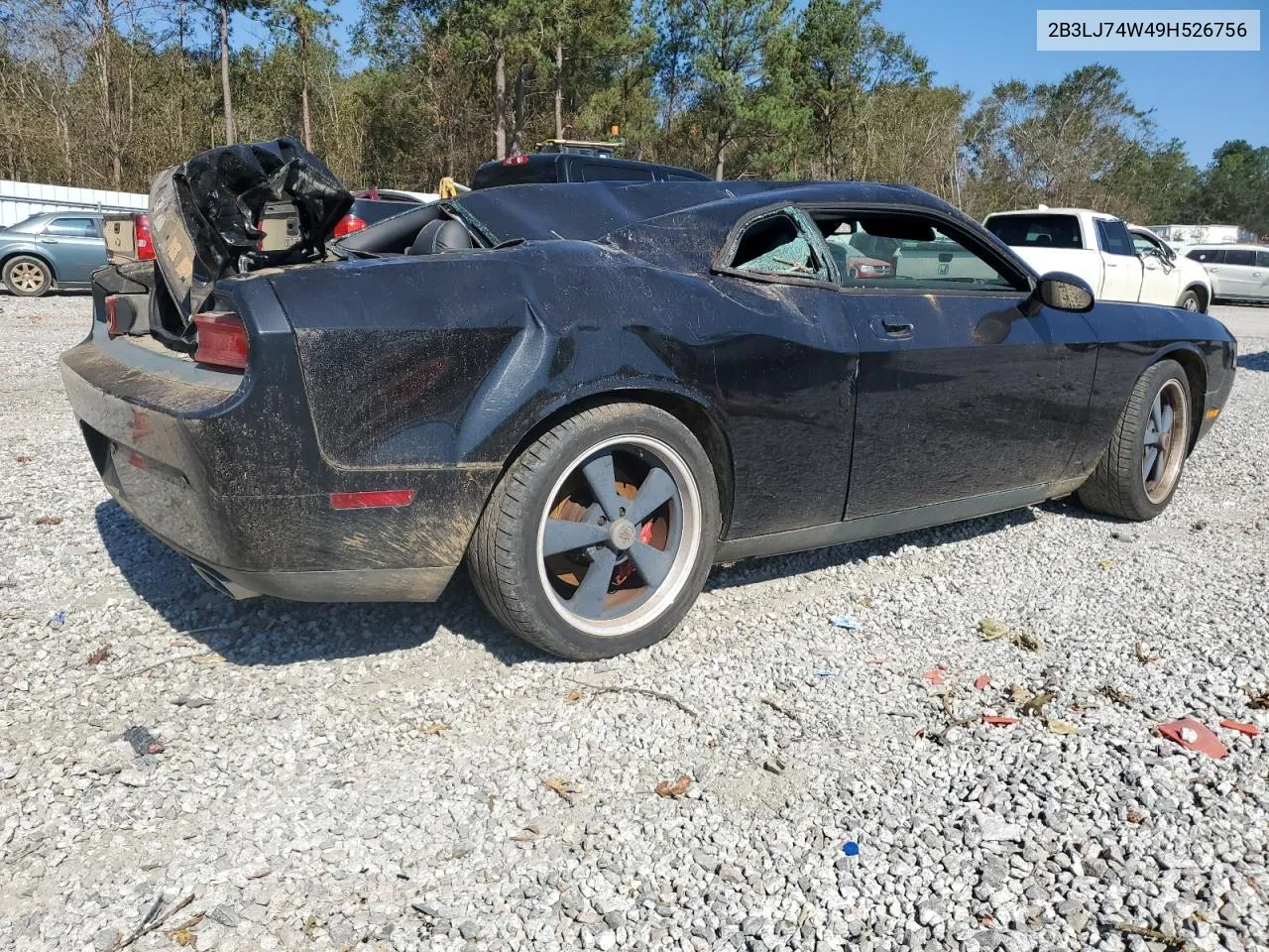 2B3LJ74W49H526756 2009 Dodge Challenger Srt-8