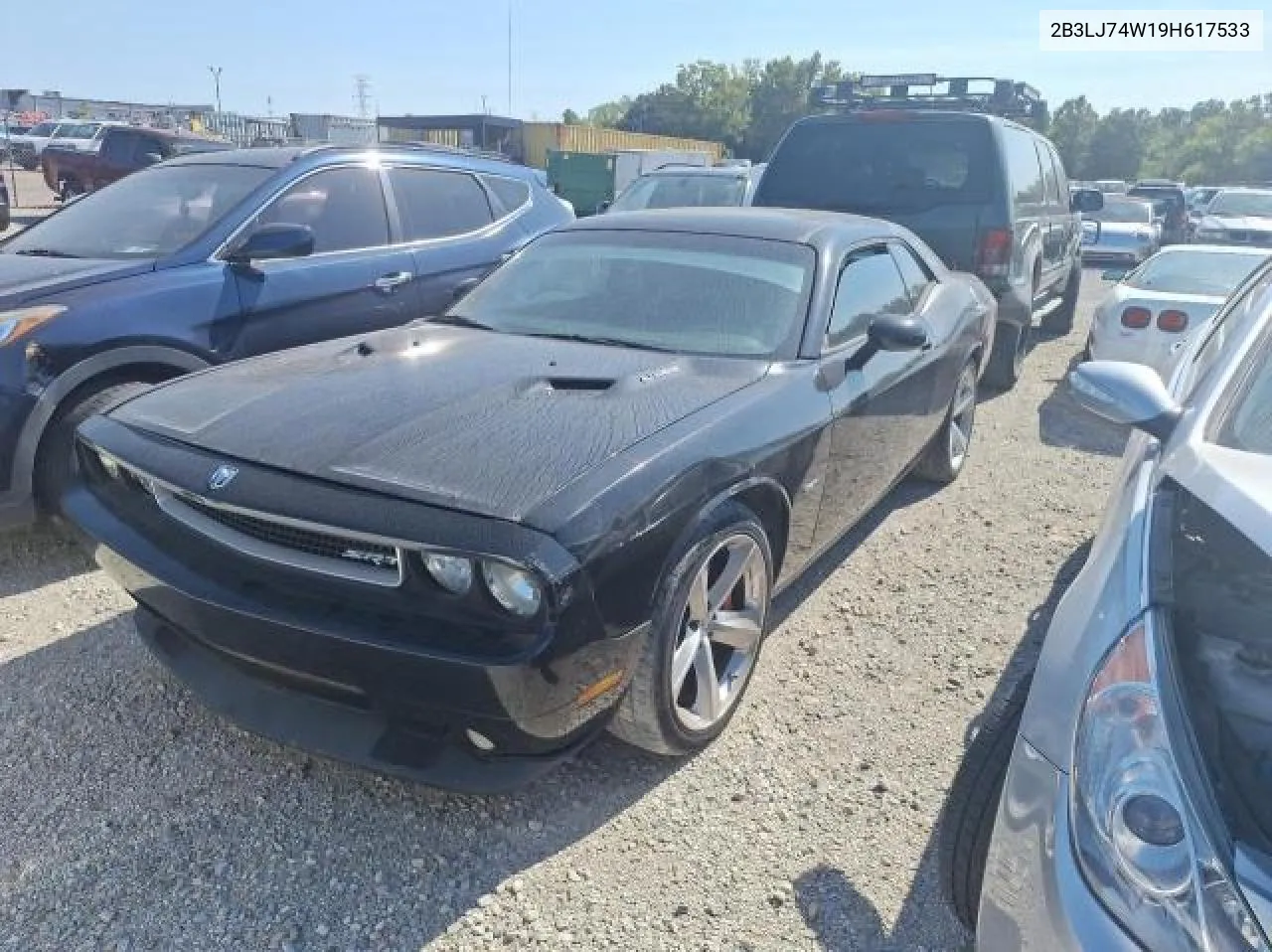 2009 Dodge Challenger Srt-8 VIN: 2B3LJ74W19H617533 Lot: 76346634