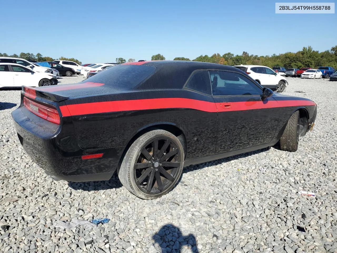 2009 Dodge Challenger R/T VIN: 2B3LJ54T99H558788 Lot: 76913334