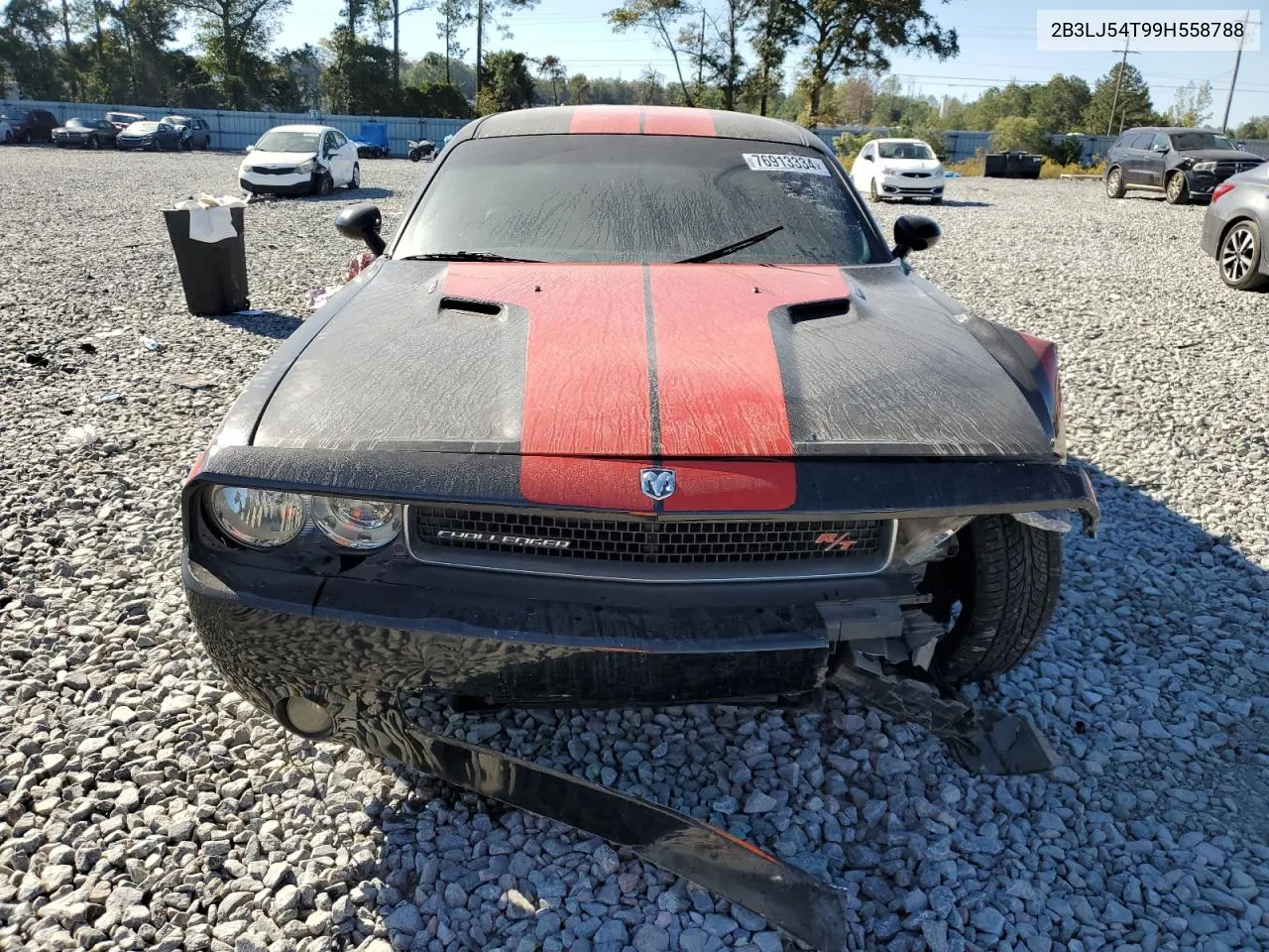 2009 Dodge Challenger R/T VIN: 2B3LJ54T99H558788 Lot: 76913334