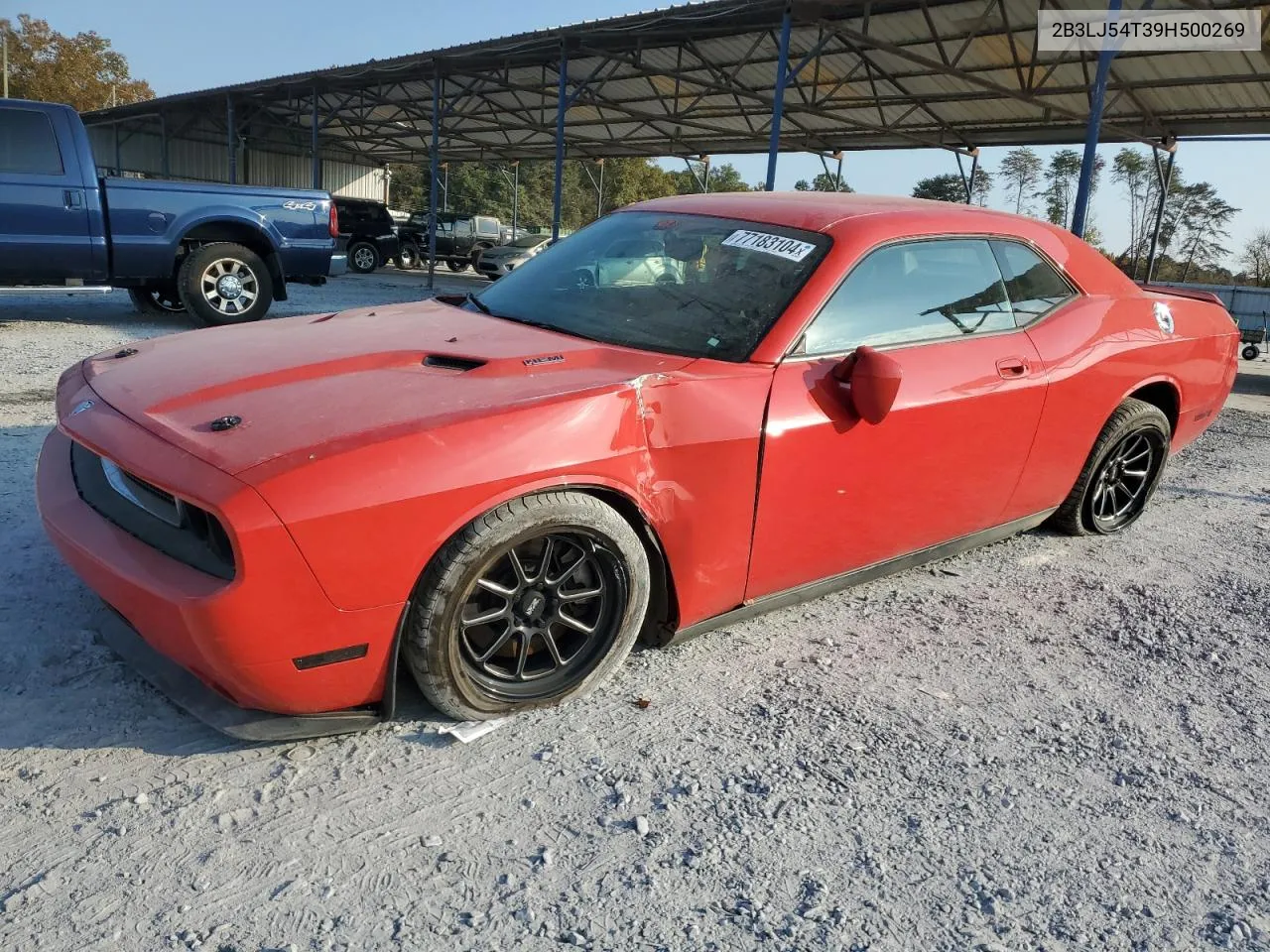 2009 Dodge Challenger R/T VIN: 2B3LJ54T39H500269 Lot: 77183104