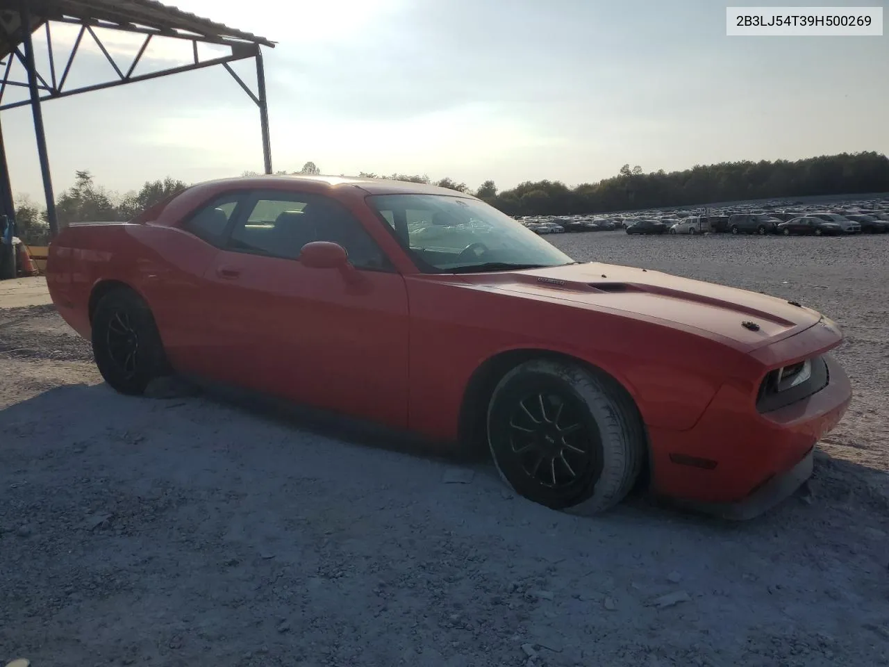 2009 Dodge Challenger R/T VIN: 2B3LJ54T39H500269 Lot: 77183104