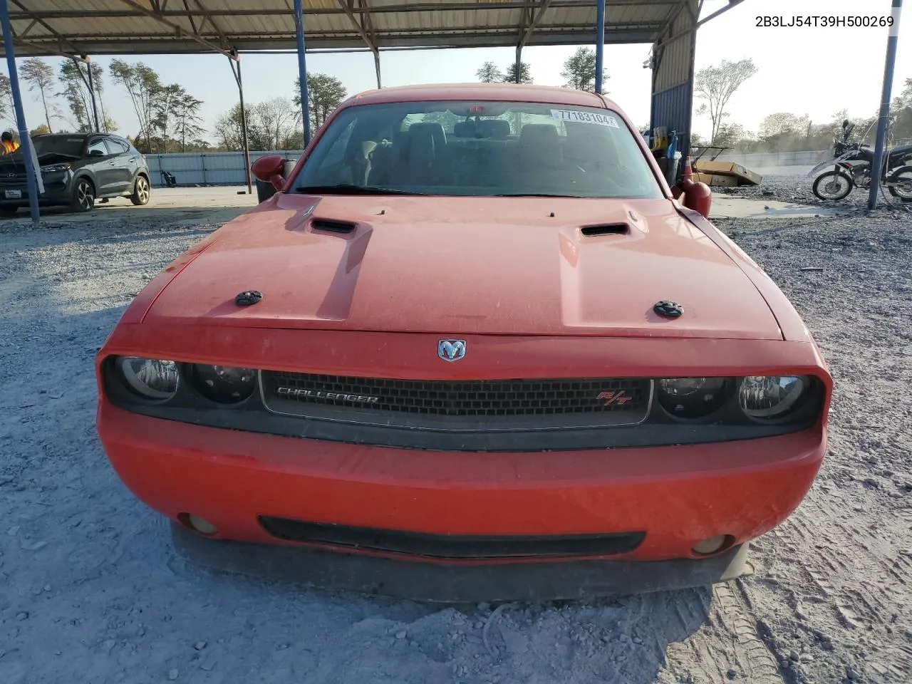 2009 Dodge Challenger R/T VIN: 2B3LJ54T39H500269 Lot: 77183104